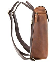 Кожаный рюкзак унисекс Visconti TC86 Saddle (tan) -  Visconti