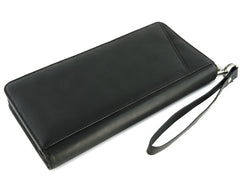 Черный кошелек для путешествий (тревелер) Visconti 1157 Polo (Black) - Visconti