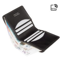 Мужской черный кошелек Visconti TSC39 Xavi (black) - Visconti