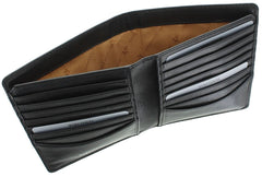 Большой мужской кошелек Visconti TSC49 Matteo (Black) с RFID - Visconti