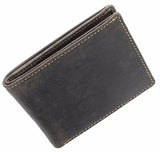 Маленький коричневий чоловічий гаманець Visconti VSL20 Sword (Oil Brown)