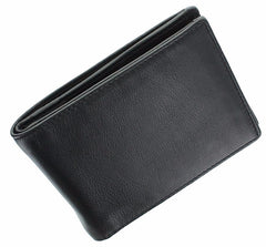 Маленький черно-синий мужской кошелек Visconti VSL20 Sword (Black/Cobalt) - Visconti