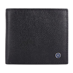 Черный мужской кошелек из гладкой кожи Brampton London Plutus 31975 Black