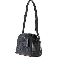 Сумка Crossbody Ashwood C57 BLACK/CROC (Чорна)