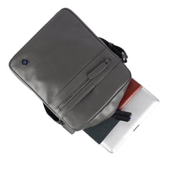 Мужская сумка на плечо Brampton London Crossflow  64405 GREY (серая)