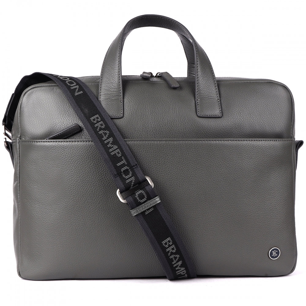 Сумка для  ноутбука 15,6 Brampton London Commandeer 64547 GREY (серый)