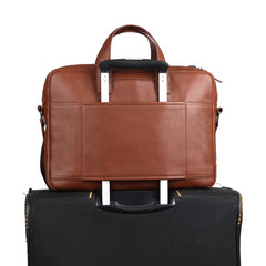 Сумка для  ноутбука 15,6 Brampton London Commandeer 64547 TAN (рыжий)