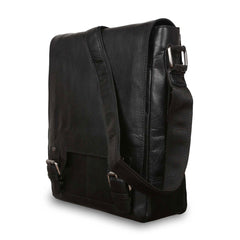 Чоловічі сумки на плече Ashwood 8342 Black (чорний)