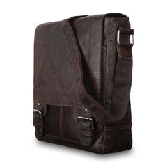 Мужская сумка на плечо Ashwood 8342 BRN (коричневая)