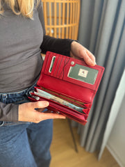 Кошелек Visconti MZ10 - Florence (red)