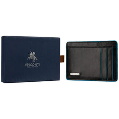 Картхолдер Visconti ALP91 Black Monaco - RFID Card Holder