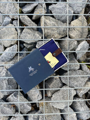 Чорний вінтажний чоловічий гаманець без монетниці Visconti PT105 Sergio (Black)