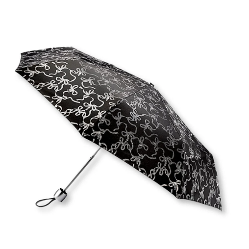 Зонт женский Fulton L354 Minilite-2 Glitter bow( блестящий бант )