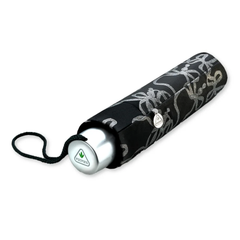 Зонт женский Fulton L354 Minilite-2 Glitter bow( блестящий бант )