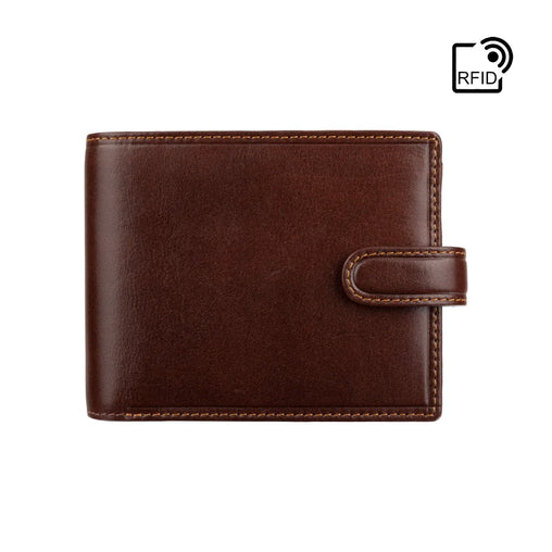 Коричневий чоловічий гаманець Visconti MZ5 Rome (brown)