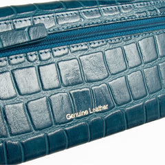 Класичний жіночий гаманець Ashwood C05 TEAL (синій)