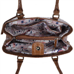 Женская кожаная сумка Ashwood C54 Tan