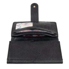 Женский кошелек клатч Ashwood J53 BLACK (Черный)