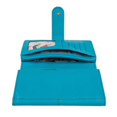 Жіночий гаманець клатч Ashwood J53 BLUE ATOLL (Синій)
