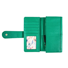 Жіночий гаманець клатч Ashwood J53 GUMDROP-GREEN (Зелений)