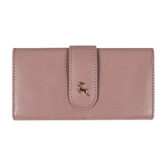 Жіночий гаманець клатч Ashwood J53 WOOD ROSE (Троянда)