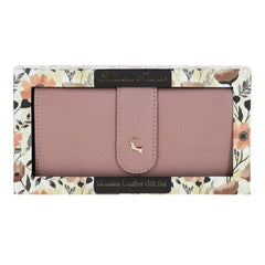Жіночий гаманець клатч Ashwood J53 WOOD ROSE (Троянда)