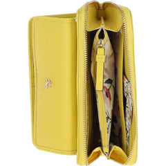 Жіночий гаманець клатч ASHWOOD J54 AURORA (Жовтий)