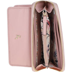 Жіночий гаманець клатч ASHWOOD J54 PEACH WHIP (Персиковий)