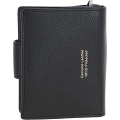 Невеликий жіночий гаманець Ashwood J55 BLACK (Чорний)