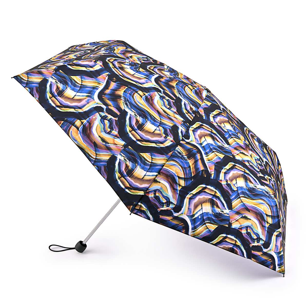 Зонт женский Fulton L902-038840 Superslim-2 Silk Lines (Линии из шелка)