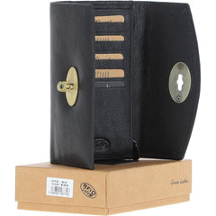 Жіночий гаманець ASHWOOD M05 BLACK (Чорний)