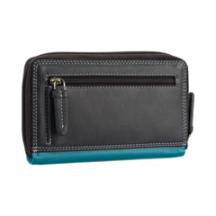 Синій жіночий гаманець Visconti RB98 Aruba (Blue Multi)