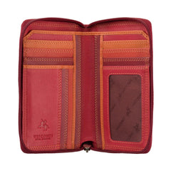 Червоний жіночий гаманець Visconti RB98 (RED MULTI)