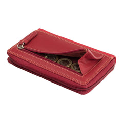 Червоний жіночий гаманець Visconti RB98 (RED MULTI)