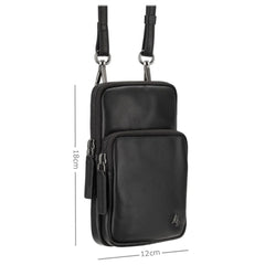 Маленькая сумка для смартфона Visconti S5 (Black)