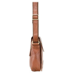 Маленька світло-коричнева сумка Visconti S7 (tan)