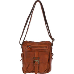 Небольшая сумка на плечо Ashwood SERGIO TAN (рыжий)