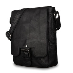 Чоловічі сумки на плече Ashwood 8341 Black (чорний)