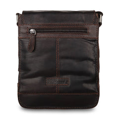 Чоловіча сумка на плече Ashwood 8341 Brown (коричневий)