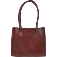 Женская коричневая сумка Ashwood V26 CHESTNUT