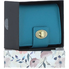 Женский небольшой кошелек Ashwood Y60 TURQ (синий)