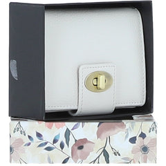 Женский небольшой кошелек Ashwood Y60 White (Білий)