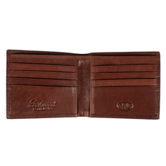 Коричневий чоловічий гаманець з гладкої шкіри ASHWOOD 1211 VT TAN