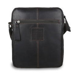 Темно-коричнева сумка на плече Ashwood 1661 Brown