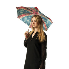 Мини зонт женский Fulton Tiny-2 L501 Rose Jack (Флаг)