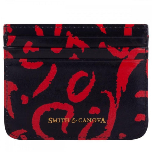 Картхолдер Smith &amp; Canova 28650 (Black-Red)