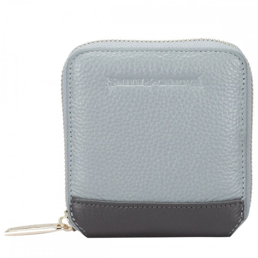 Серый женский кошелек Smith & Canova Althorp 26803 (Grey/Dark Grey) -  Smith & Canova