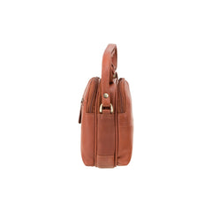 Маленькая коричневая сумка через плечо Visconti Holly 18939 (brown) -  Visconti