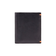 Компактный мужской кошелек без монетницы Visconti AP60 Thun (Black/Orange) - черно-оранжевый -  Visconti