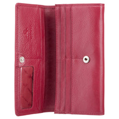 Красный женский кошелек Heritage HT35 Buckingham (red) -  Visconti
